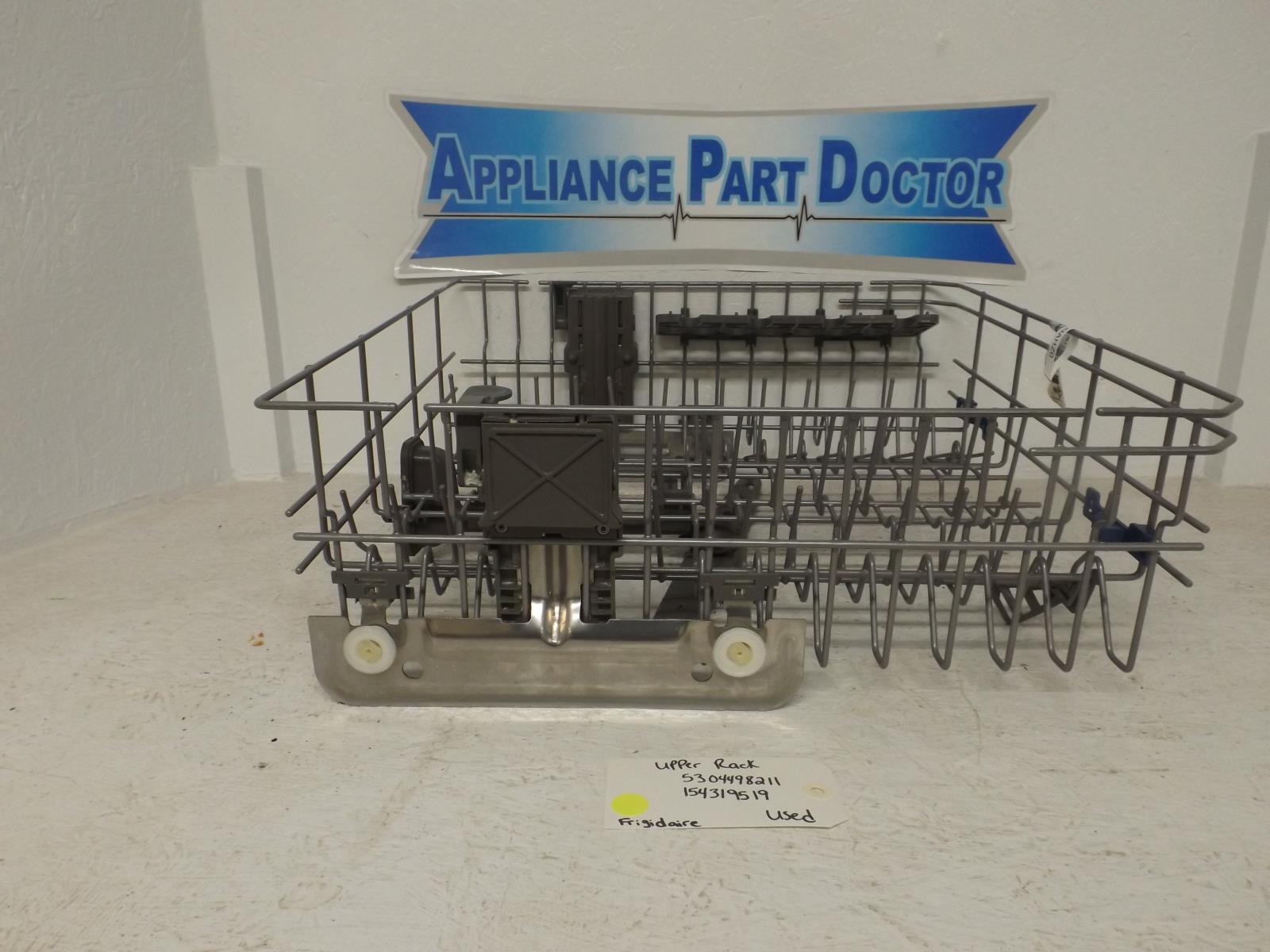 Frigidaire Dishwasher 5304498211 154319519 Upper Rack Used Frigidaire Dishwasher 5304498211 154319519 Upper Rack Used